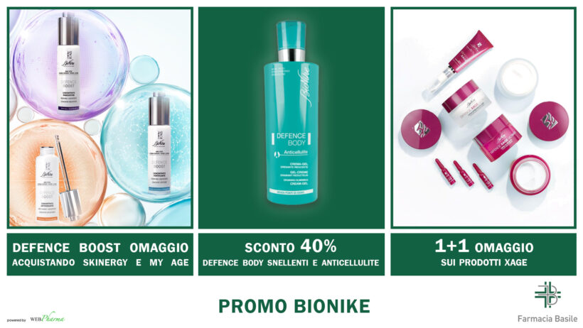 Non perdere le nuove promozioni #Bionike!